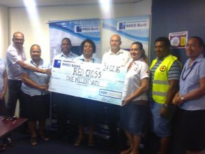 1 million vt to RED CROSS