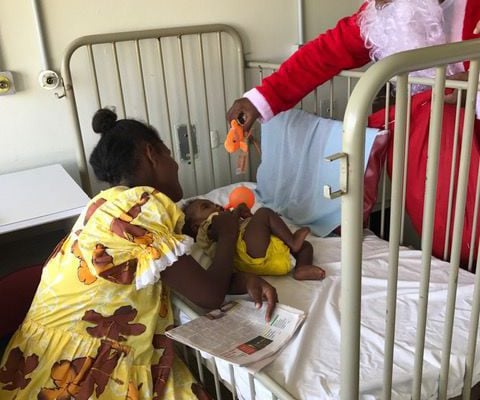 Christmas at vanuatu hospital